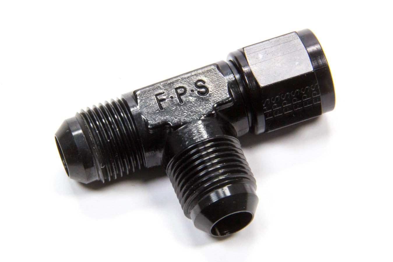 Black -10AN T Female Swivel On Run Fragola