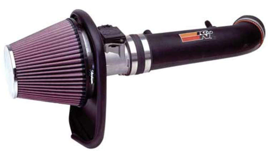 Cold Air Intake System K&N: High-Flow Air Filter, Increase Performance & Towing: Compatible with 1997-2000 Ford/Mazda: Explorer, Ranger, B4000, 57-2527