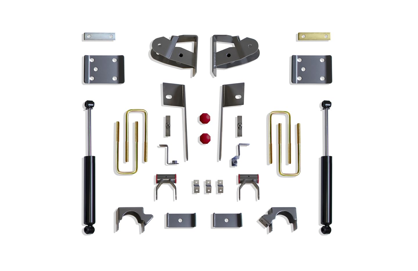 Part# 201940 MAXTRAC SUSPENSION'S is A 4" Rear LOWERING Box KIT Including FLIP KIT, Hangers, Shackles, Bump Stops & Shocks