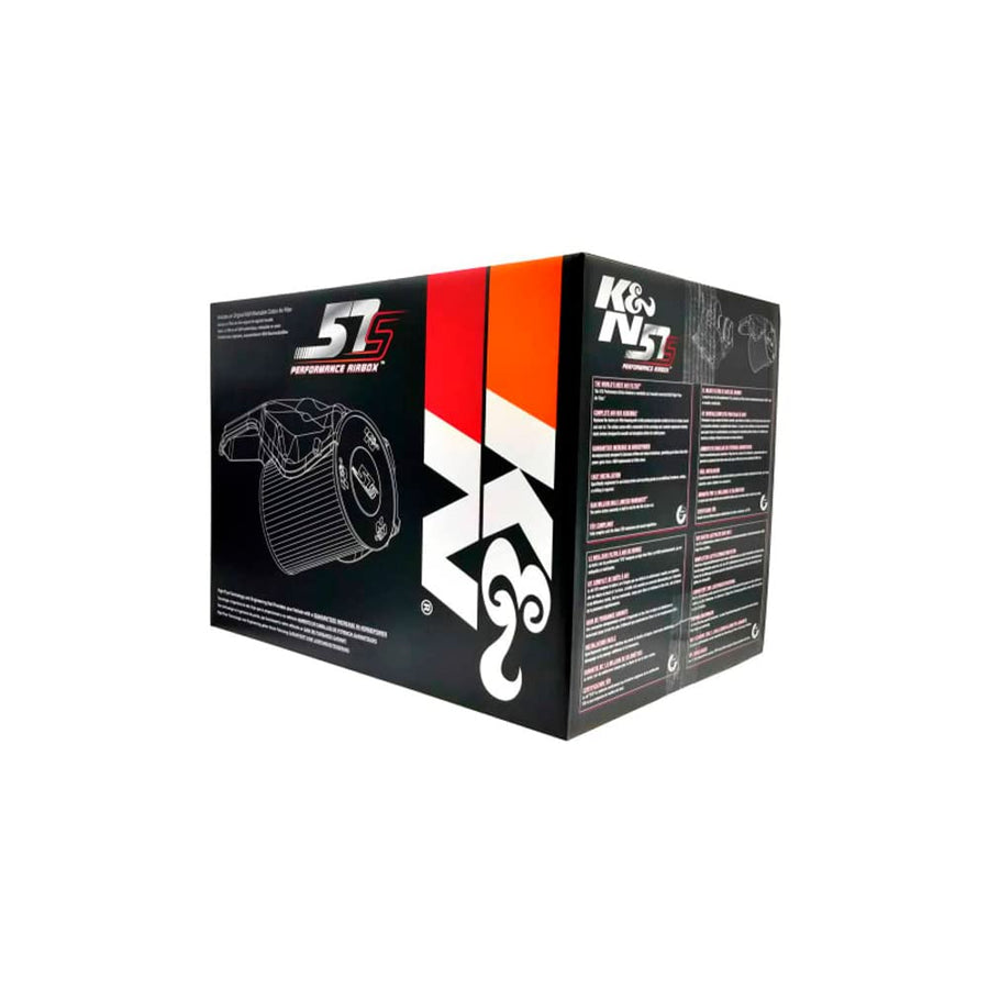 Cold Air Intake Kit K&N: High Performance, Increase Horsepower up to 7.3HP / 26TQ: Compatible with 2015-2023 AUDI A3; 2015-2015 VOLKSWAGEN Golf; 2022-2023 VOLKSWAGEN Tiguan, 57S-9508