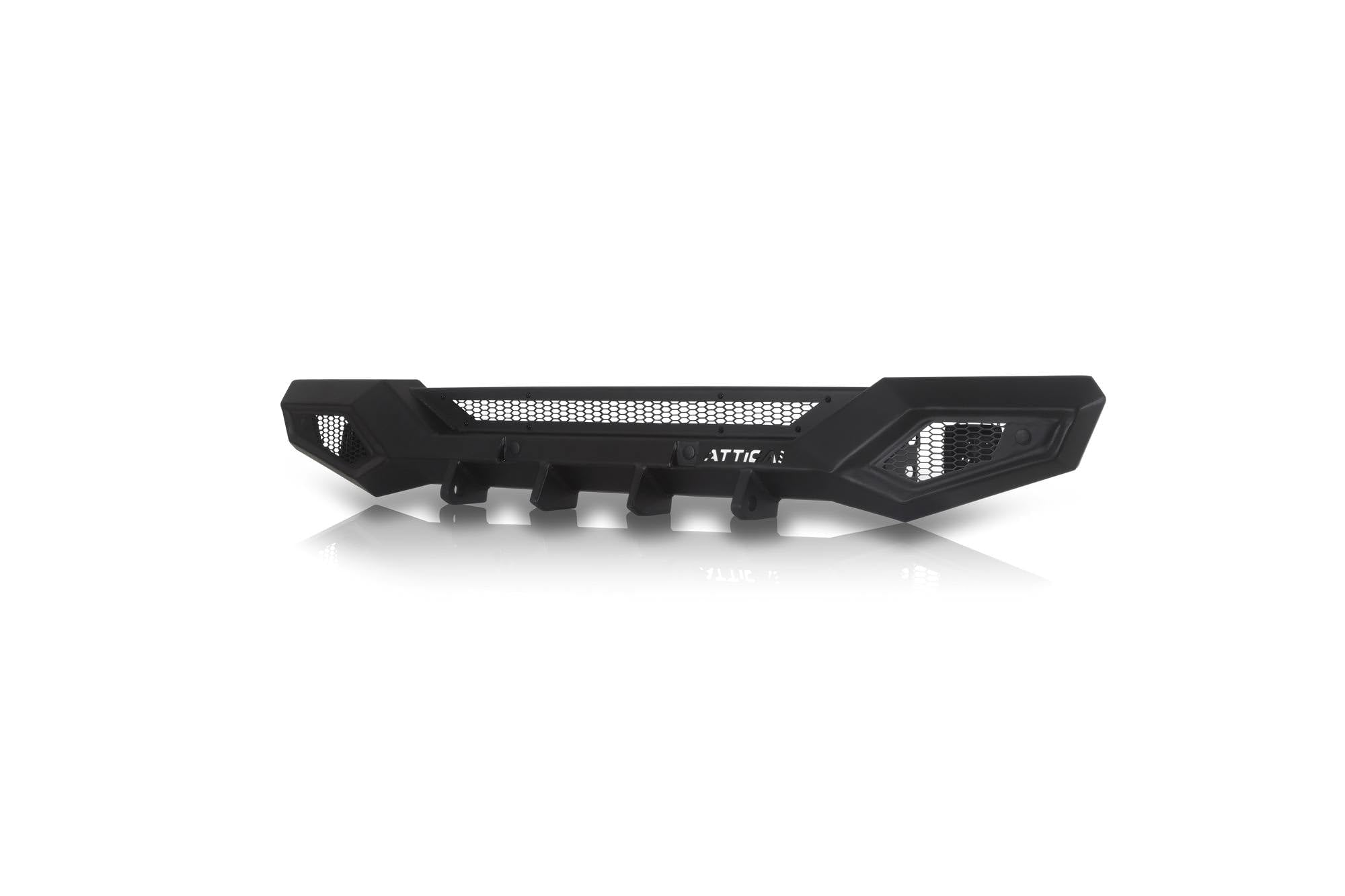 Attica 2018-2023 Jeep Wrangler JL Rear Bumper ATTJL01B111-BX - Black - Powder Coated - Steel