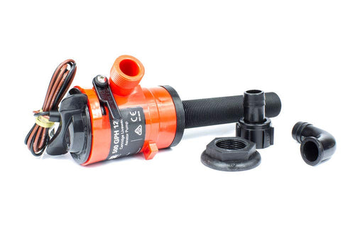 Moeller Marine Cartridge 053030-10 - Aerator Pump, 500 GPH, 12V, Straight