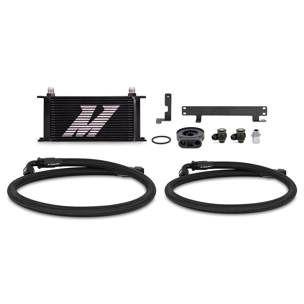 Mishimoto Oil Cooler Kit, Black Compatible with Subaru WRX 2022+