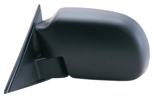 Fit System Mirror Driver Side for Chevy Blazer, S10 P-U/GMC Jimmy/Isuzu Hombre, Sonoma P-U, GMC Envoy/Oldsmobile Bravada, Black, Foldaway, Manual