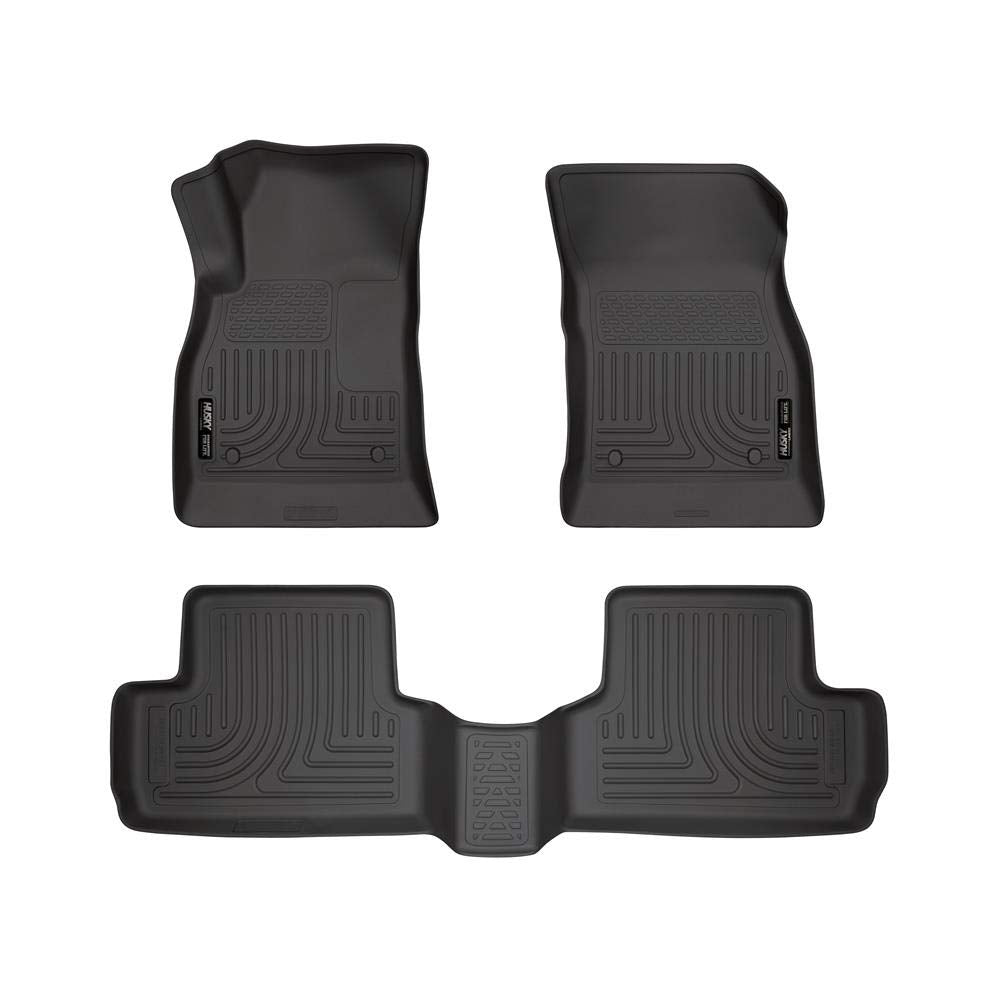 Husky Liners WeatherBeater 98171 Combination Front & 2ND Seat Floor Liners - (3