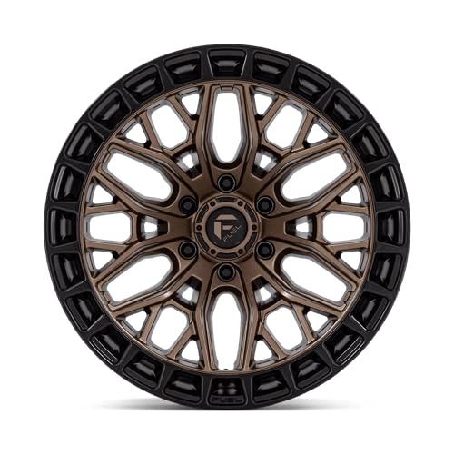 FC869 SIGMA FUEL OFF-ROAD 17X9, 6X5.5, 4.53, 12mm MATTE BRONZE W/MATTE BLACK LIP - FC869ZB17906812N
