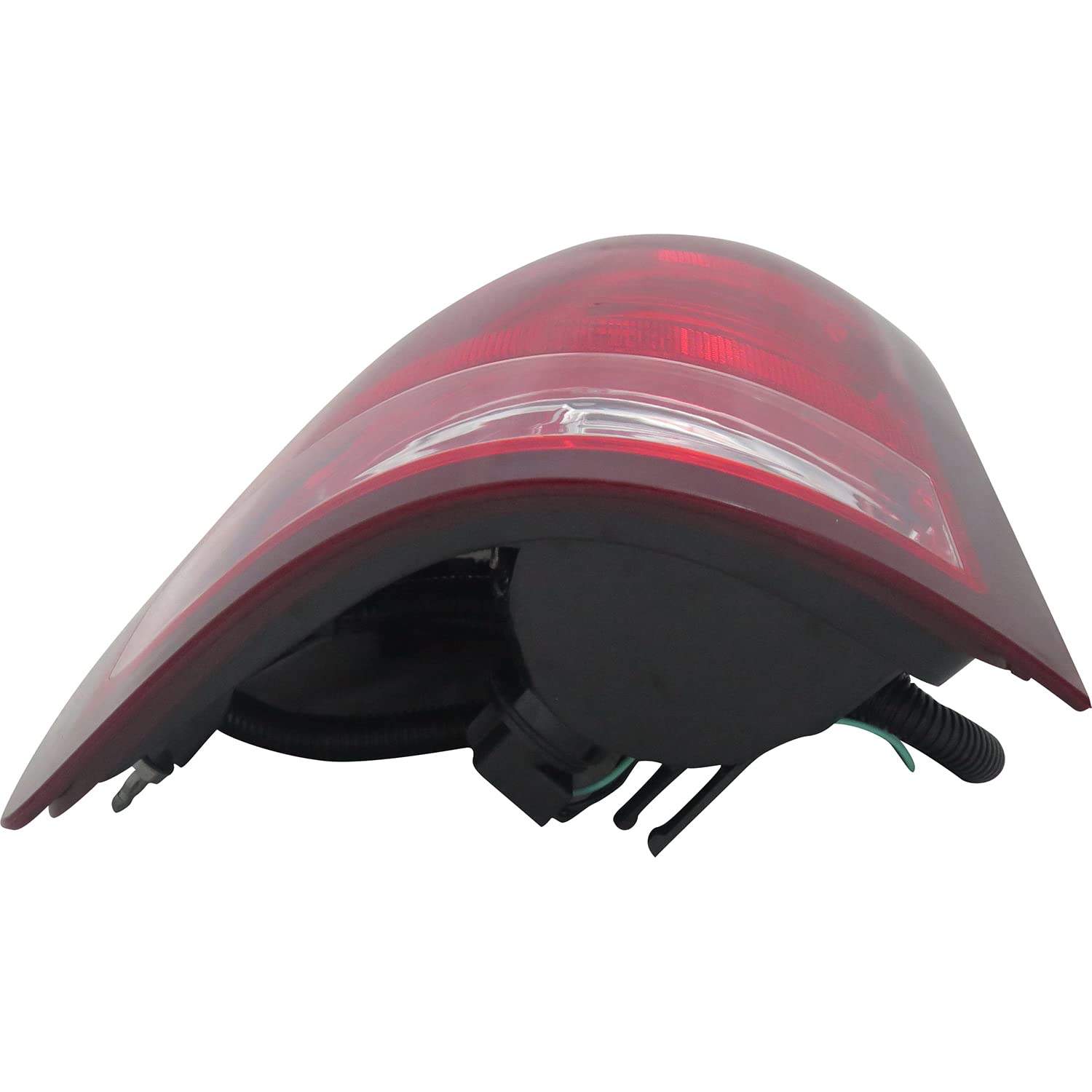 Left TYC Tail Light Assembly Compatible with 2007-2010 GMC Sierra Pickup