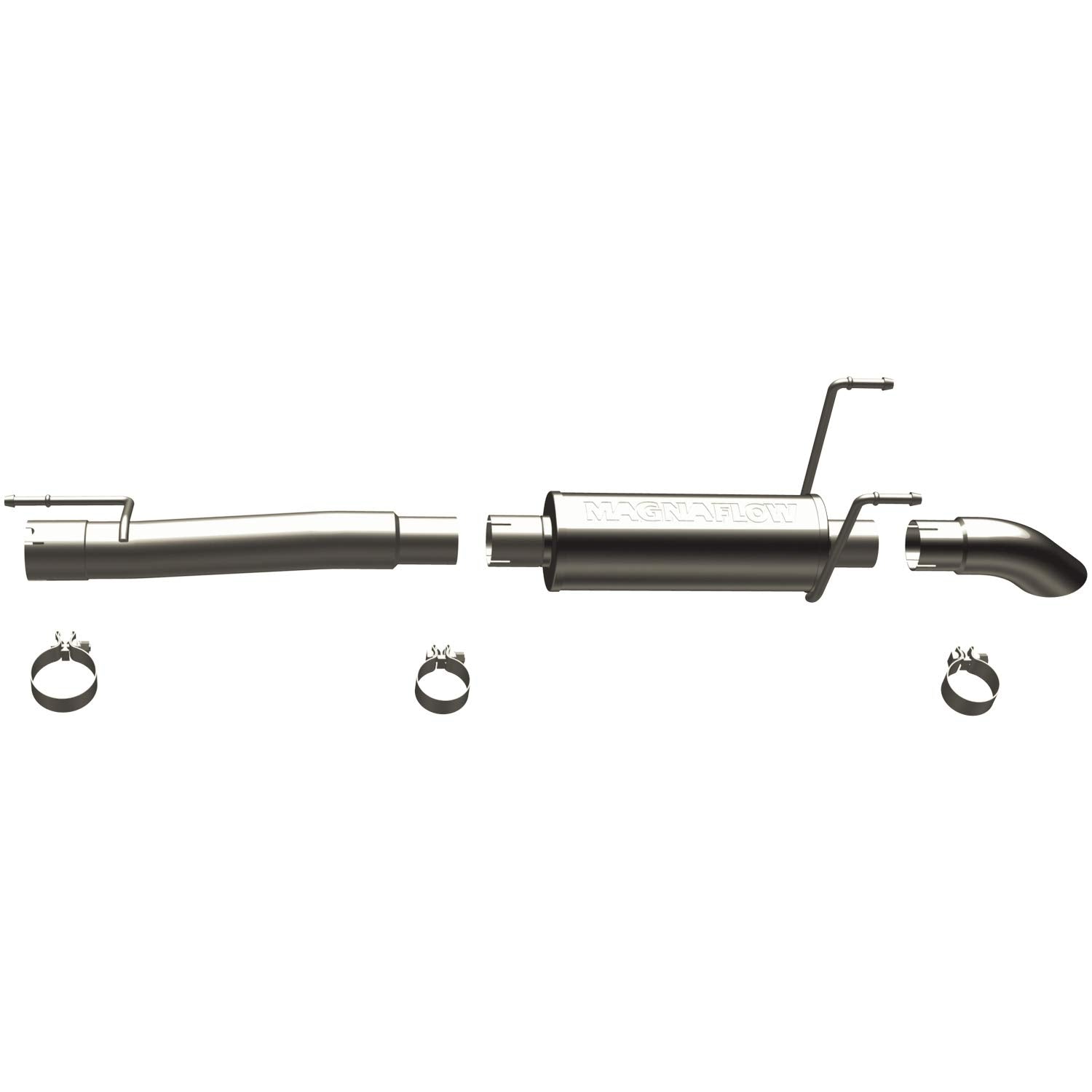Large MagnaFlow Stainless Steel Performance Exhaust System Kit