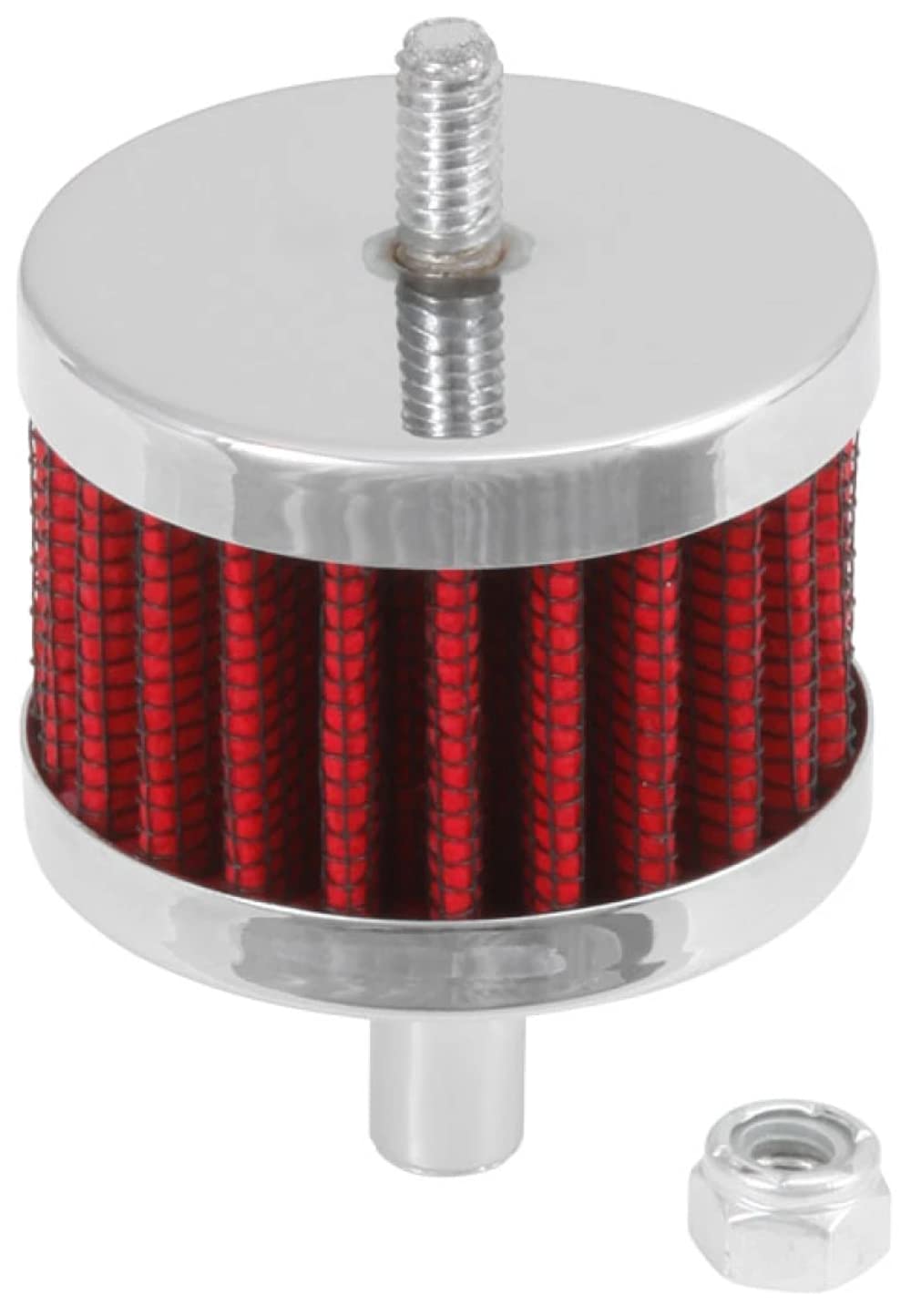K&N Air Filter/ Breather Vent: High Performance, Premium, Washable, Replacement Engine Filter: Flange Diameter: 0.25 In, Filter Height: 1.5 In, Flange Length: 0.875 In, Shape: Breather, 62-1090