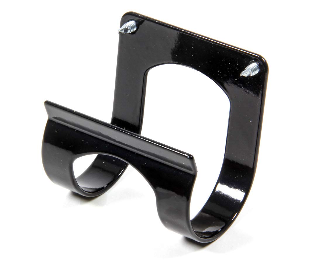 Aeromotive Filter Mounting Bracket 12701, Black Spring Steel, Rubber Coated, Fits All 2" OD Filter Housings