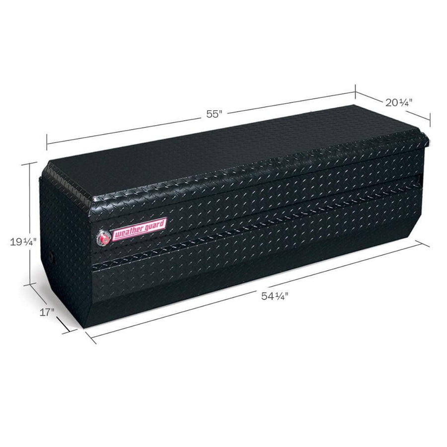 All-Purpose WEATHER GUARD 664501 Black Aluminum Chest