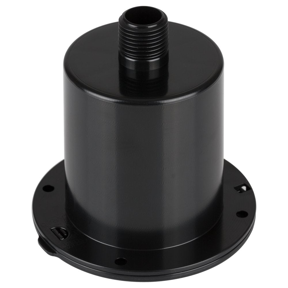Dura Faucet RV DF-SA184-BK Outdoor Exterior Utility Spray Dock Port with Quick Connect Hookup (Black) (Black)