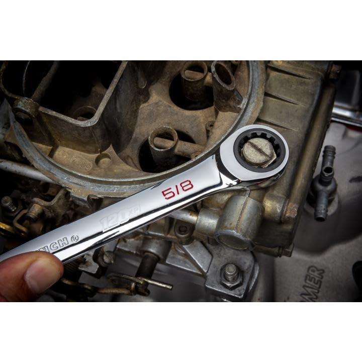 11 Pc. GEARWRENCH 120XP Universal Spline XL Flex Head Ratcheting Combination SAE Wrench Set - 86247