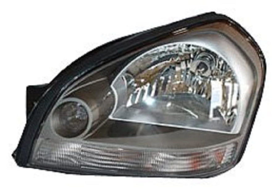 Left TYC Headlight Assembly Compatible with 2005-2008 Hyundai Tucson