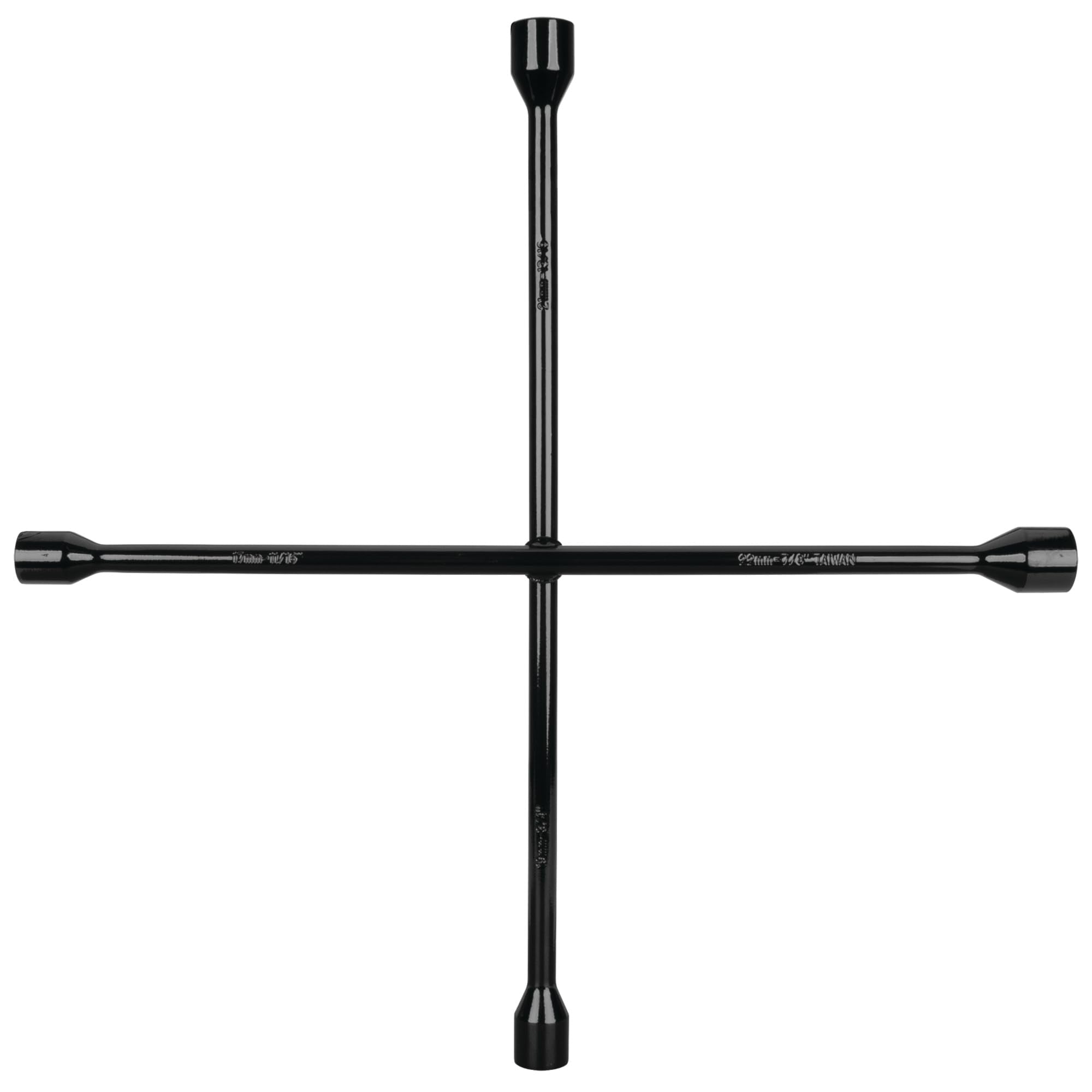 20-Inch Performance Tool W1 Silver SAE/Metric 4-Way Cross Lug Wrench