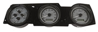 Dakota Digital VHX Analog Dash System 70 71 72 Oldsmobile Cutlass Silver Alloy Red VHX-70O-CUT-S-R