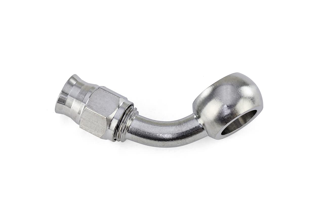 60 Degree HPS Performance 10mm Banjo -3 Stainless AN Hose End, 350-6003SSB