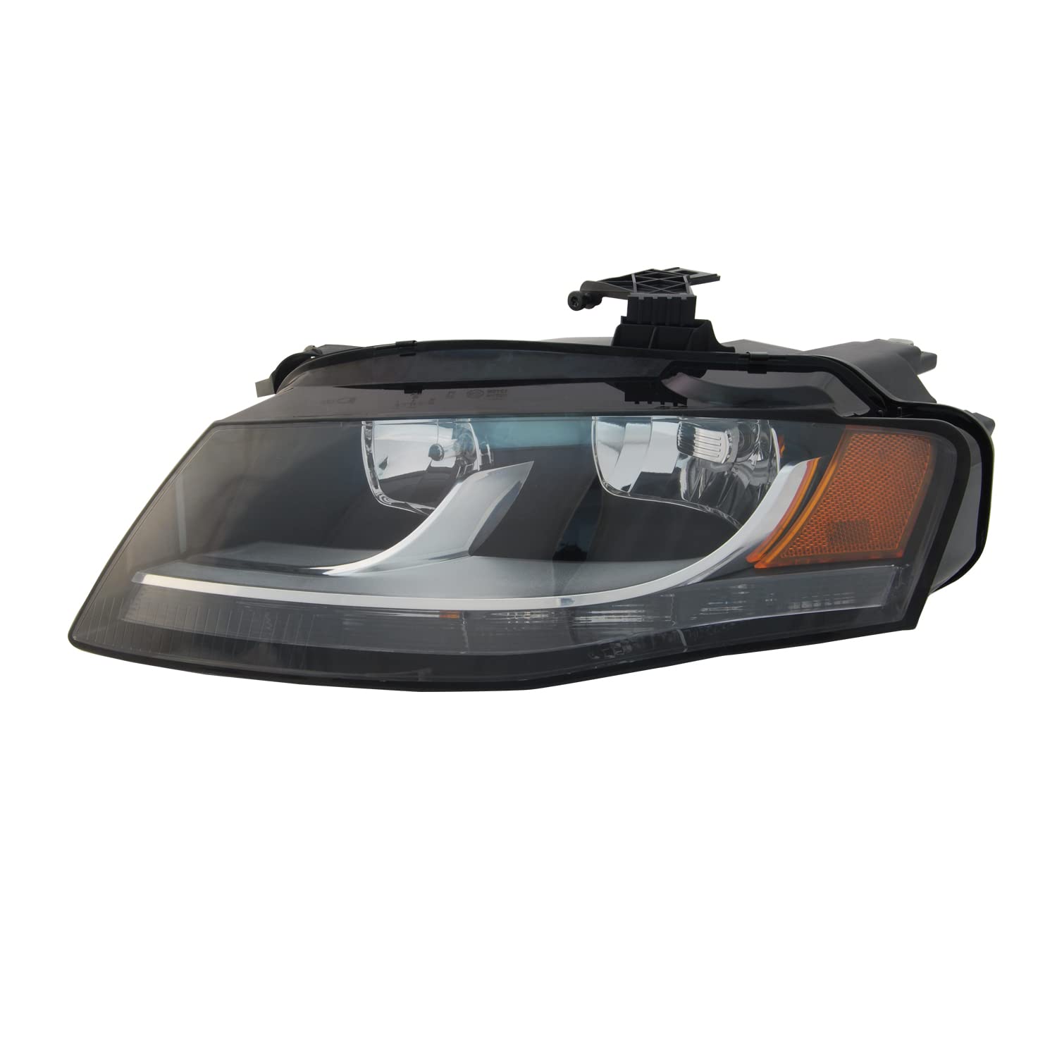 Left TYC Headlight Assembly Compatible with 2009-2012 Audi A4