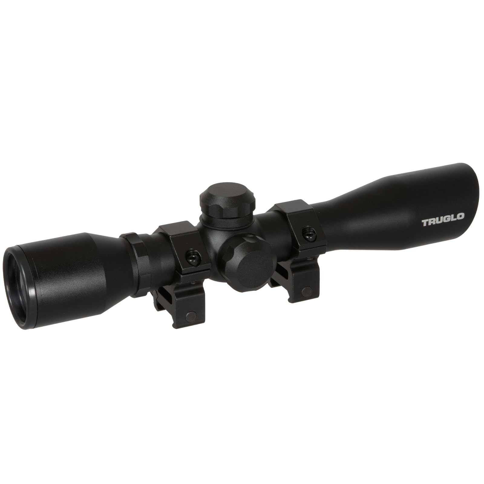 4x32mm TRUGLO Compact Rimfire and Shotgun Scope Series, Diamond Reticle, Black