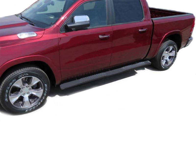 Cutlass Black Horse Running Boards Compatible With Ram 1500/Ram 2500/Ram 3500-RN-DGRAM-79-BK
