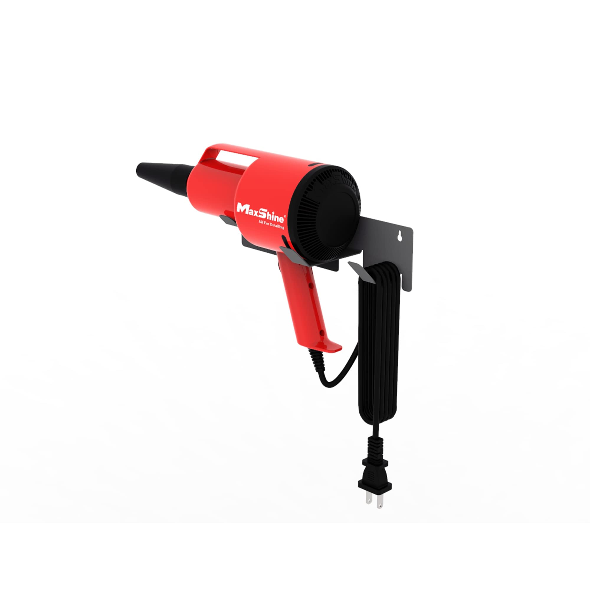 Maxshine Handheld Mini Dryer Holder - Wall-Mounted Holder for Securing Your Car Air Dryer, Durable and Space-Saving Organizer for Garage or Mobile Car Detailing