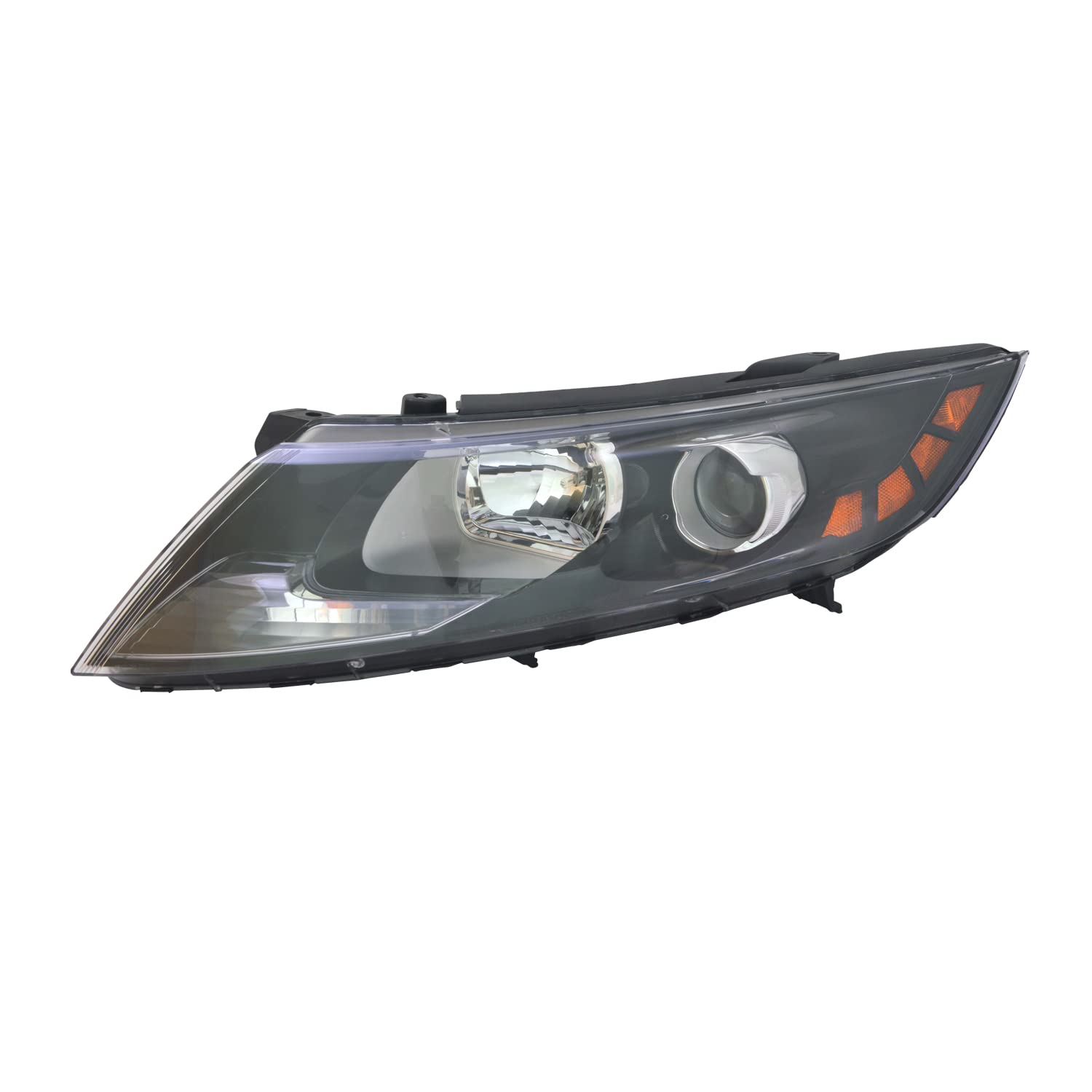 Left TYC Headlight Assembly Compatible with 2012-2013 Kia Optima