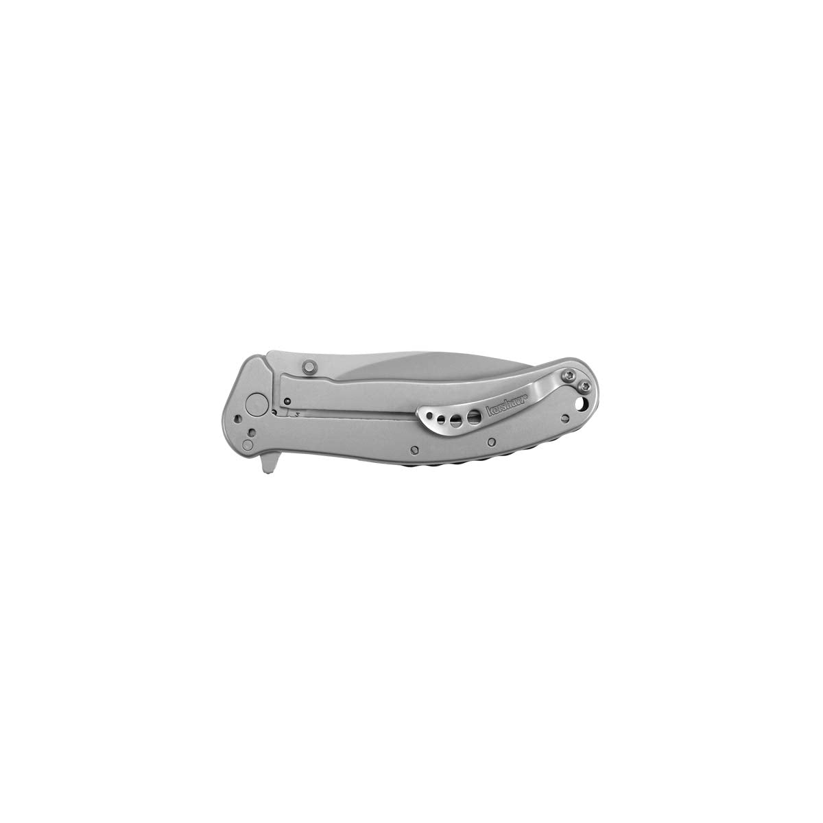 Kershaw Pocketknife Zing SS, 3" 8Cr13MoV Stainless Steel Blade, Assisted Thumb-Stud and Flipper Opening EDC