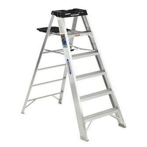 6 Feet Werner 376 Ladder, Black