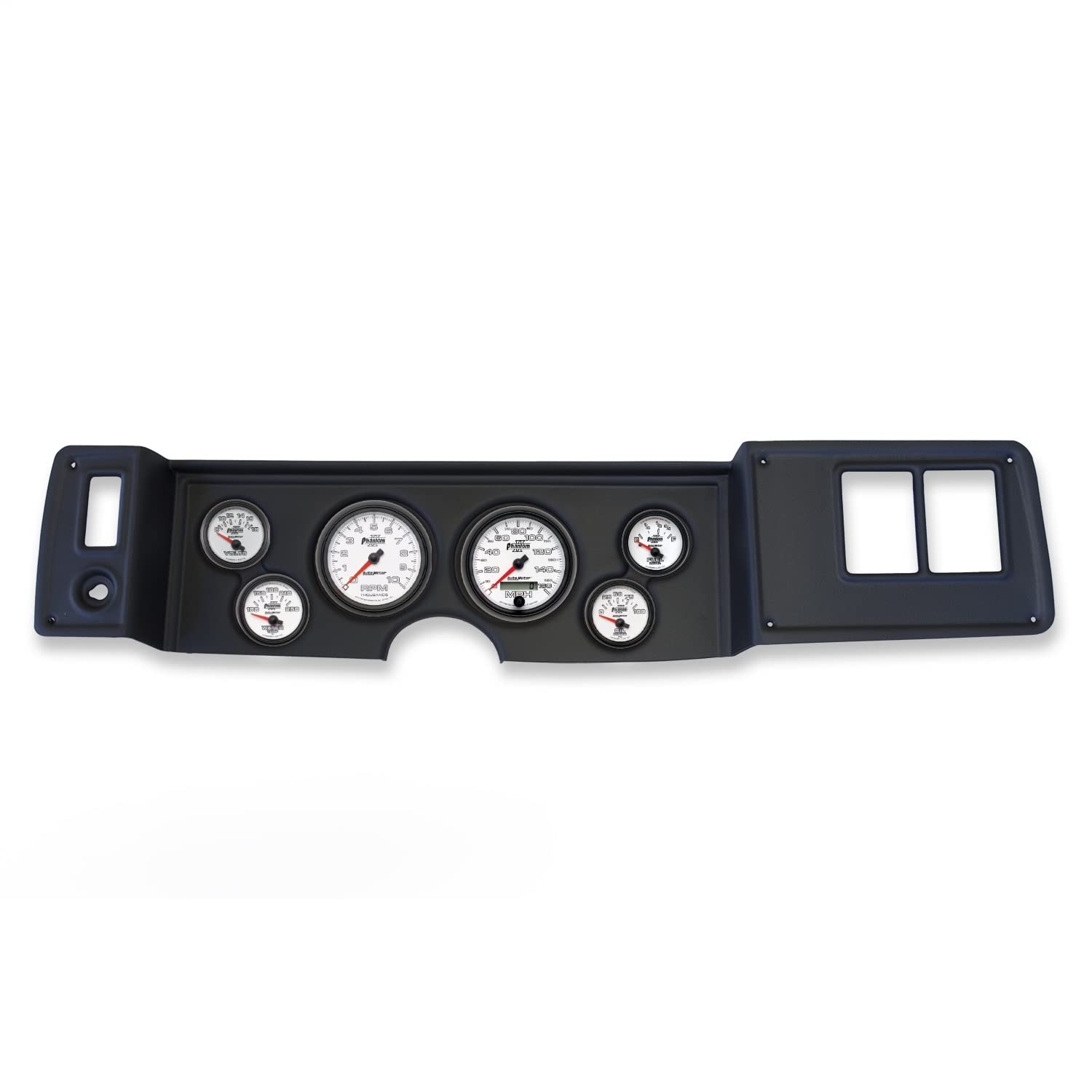 AutoMeter Dash Kit Direct Fit, Camaro 79-81, Tach/Mph/Fuel/Oilp/Wtmp/Volt, Phantom Ii (2133-10)