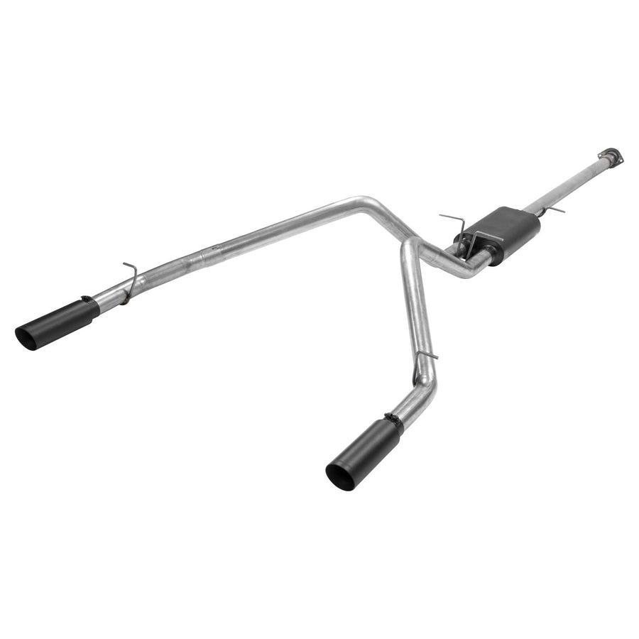 American Thunder Flowmaster 817843 Cat-Back Exhaust Dual 3 Inch Stainless 4 Inch Tips Compatible with 2019-2024 RAM 1500 New Body 5.7L 2/4WD 140.5 144.6 153.5 Inch Wheelbase 5.7 6.4 Foot Bed
