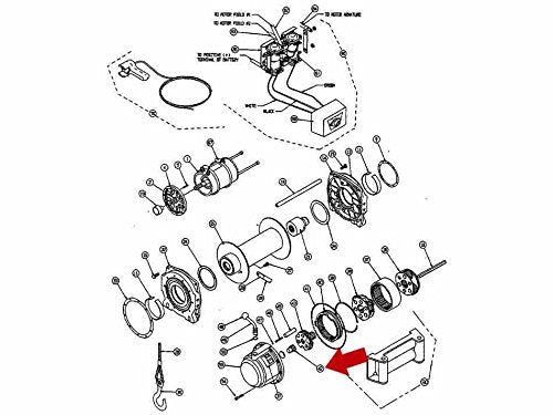 Warn GEARSUN12 19574 TEETH FS WN