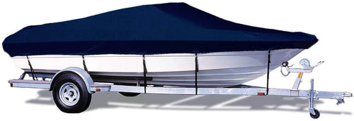 Semi-Custom Trailerite Boat Cover for Competition Ski Boats with Inboard/Outboard Motor, Navy (19'5" - 20'4" CL x 92" B)