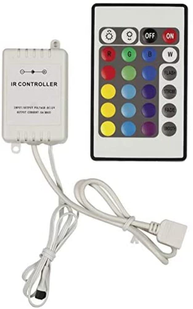 Control Unit Heise for 16 Color RGB LED Strip - H-5MRGB-1 Retail (H-RGBC-1)