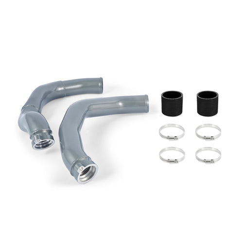 Mishimoto Charge Pipe Kit Performance, Color Matched Compatible With BMW F8X M3/M4 2015–2020, Lime Rock Gray