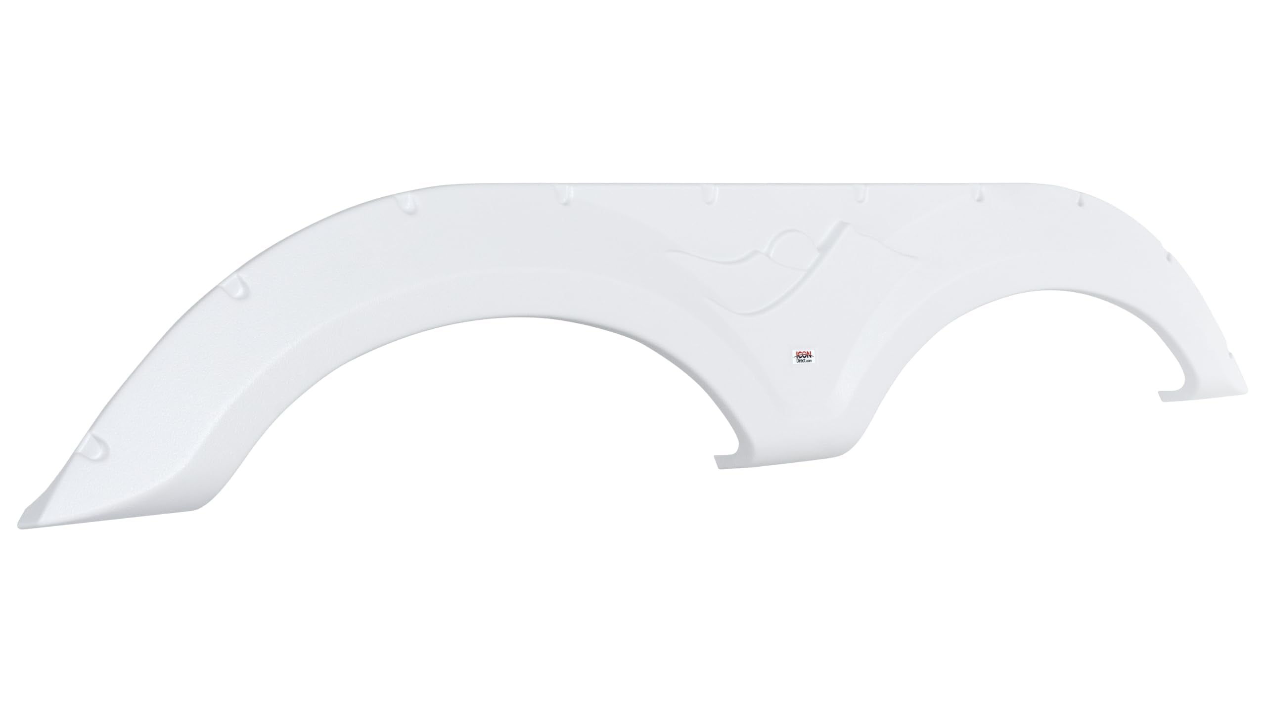 ICON Fender Skirt 14492, Tandem, Keystone, FS2256, Polar White