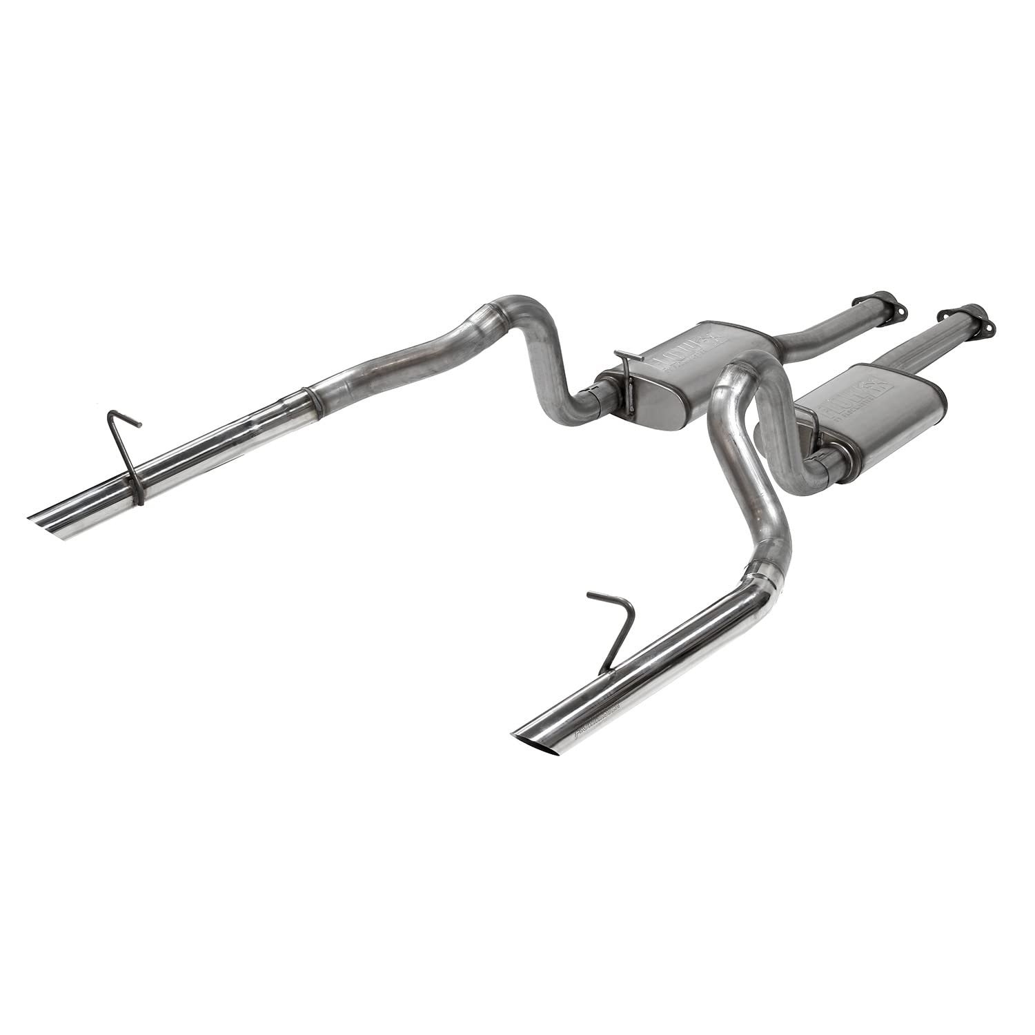 Flowmaster FlowFx 717213 Cat-Back Exhaust Kit 2.5 Inch 409 Stainless Steel Compatible with 1986-1993 Ford Mustang LX 5.0L 1986 Ford Mustang GT 5.0L