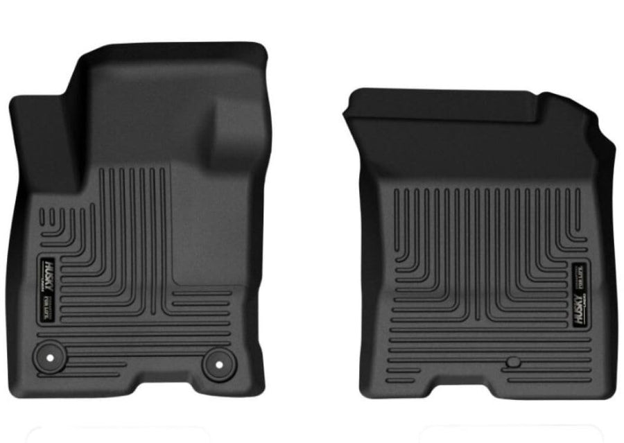 Husky Liners Floor Mats X-act Contour | Fits 2022-2026 Ford Maverick (Hybrid Models Only) | Front Row, 2-pc Black - 51451