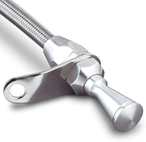 Anchor-Tight Locking Trans Dipstick Lokar Performance Products 4L80E Firewall Mount- Brite