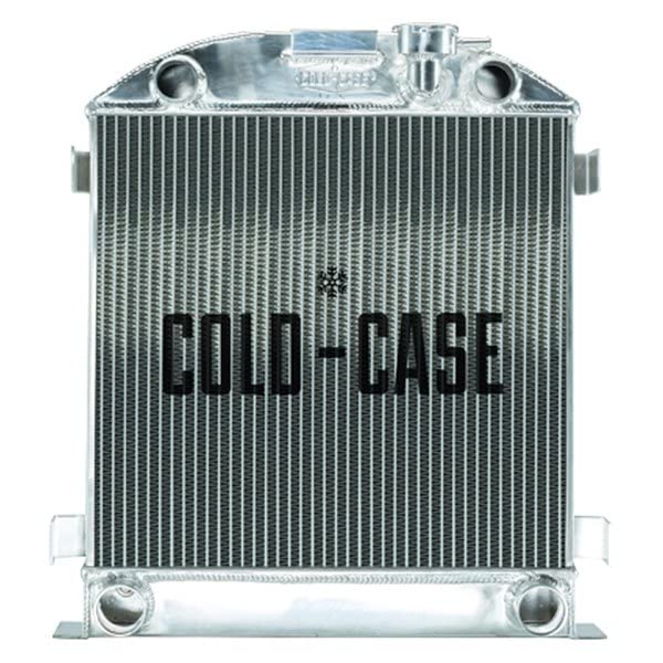 Flathead Engine 1932 Lowboy Aluminum Performance Radiator & 16 Inch Fan Kit Cold Case Radiators