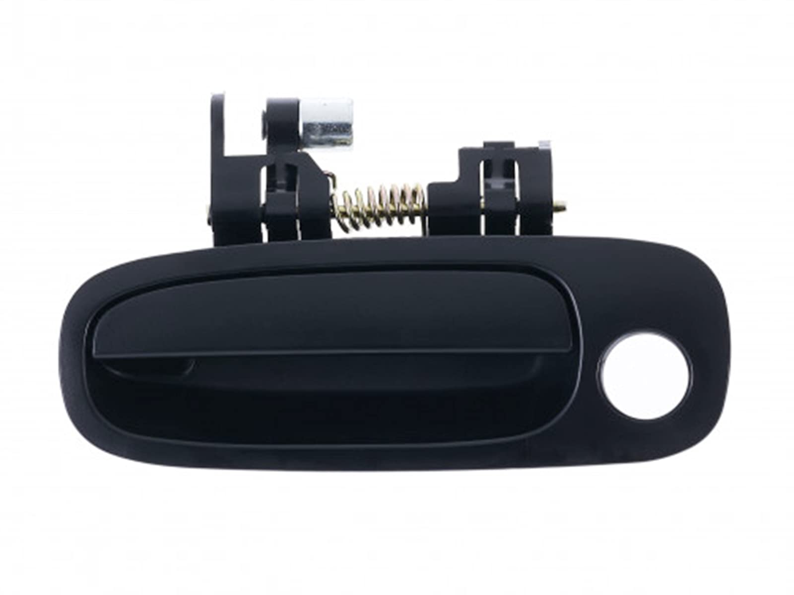 Black Depo 312-50012-122 Front Driver Side Replacement Exterior Door Handle