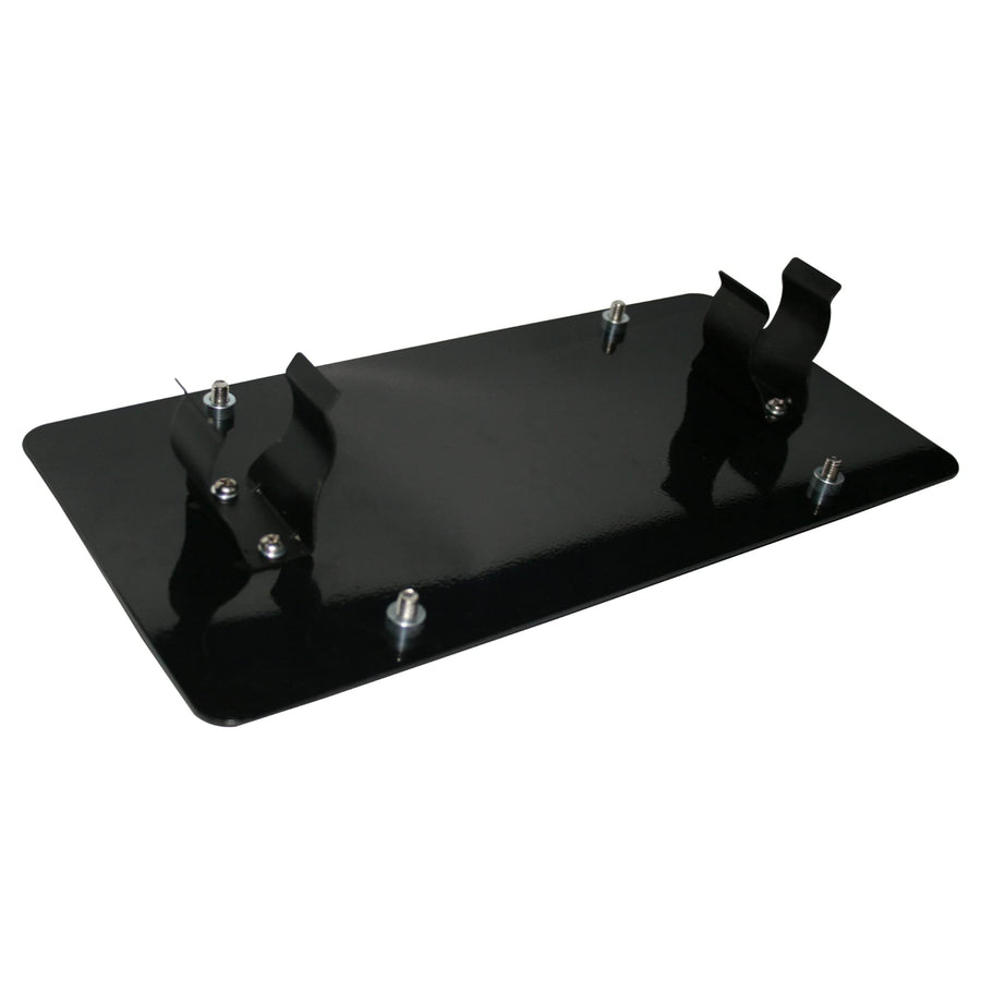 License Plate Bracket Bulldog Winch 20278- Fairlead Mount Black Truck and Jeep