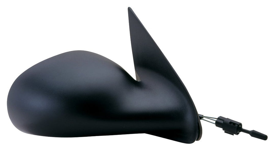 Fit System Mirror Passenger Side for Dodge Neon, Plymouth Neon, Black, Non-Foldaway, R Manual