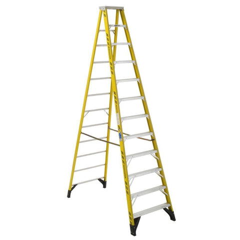 12'FBGL T-1AA Stepladder