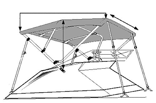 Bimini Boat Tops Taylor Made Products 42702OG