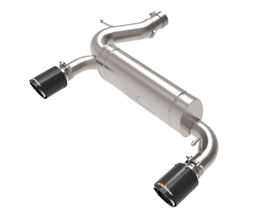 Axle-Back Exhaust Stainless Steel Carbon-Tipped for 21+ Ford Bronco by aFe Power