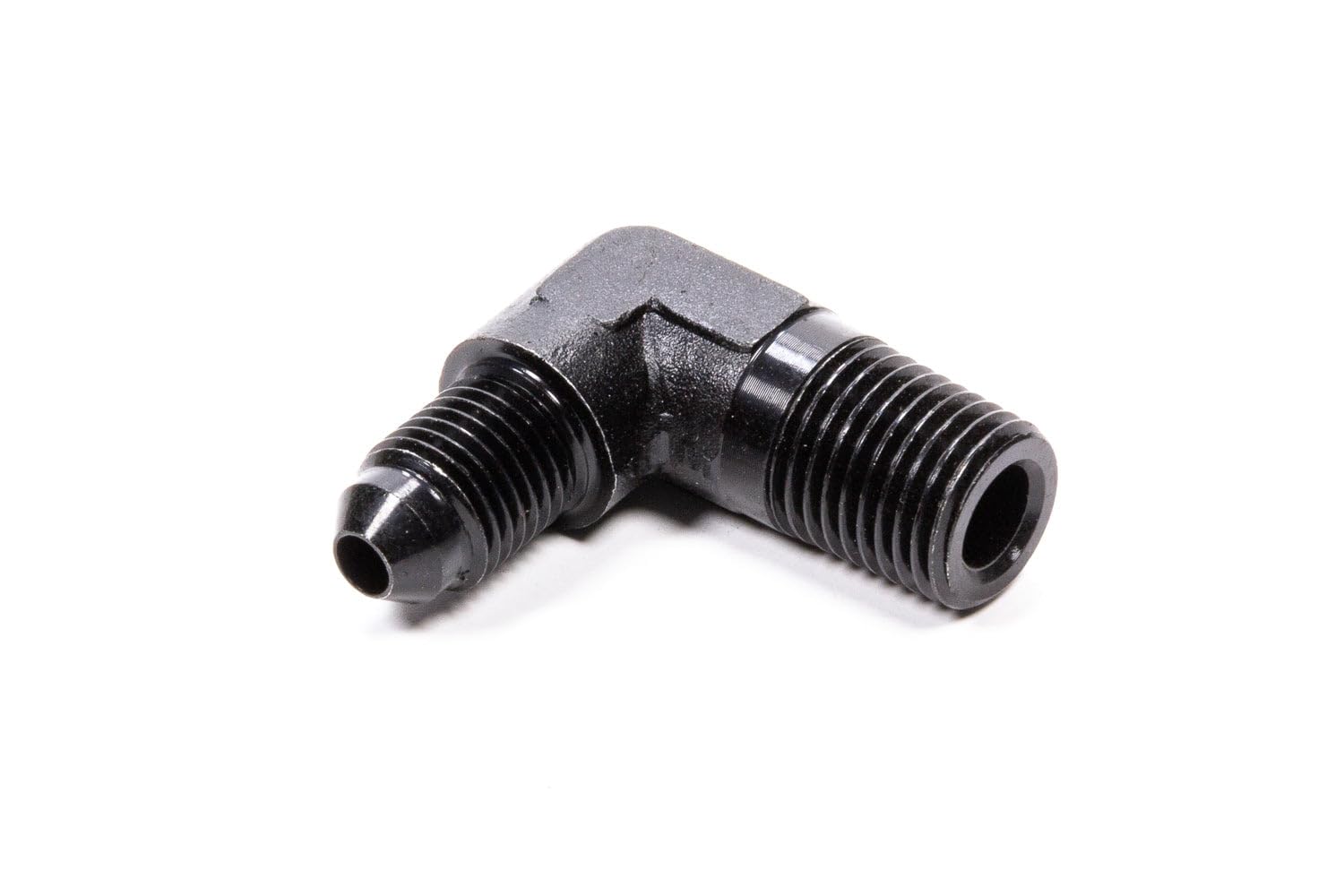 90 Degree Adapter - Black Fragola -4AN x 1/4 NPT