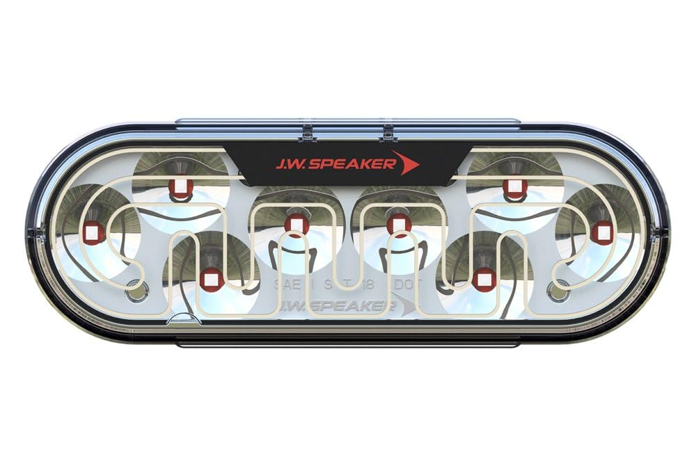 Jw Speaker 274-12/24V S/T/T Red Htd 0346701