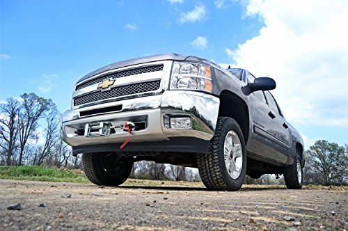 Hidden Bumper Winch Plate Rough Country for Chevy Silverado & GMC Sierra 1500 (2007-2013)