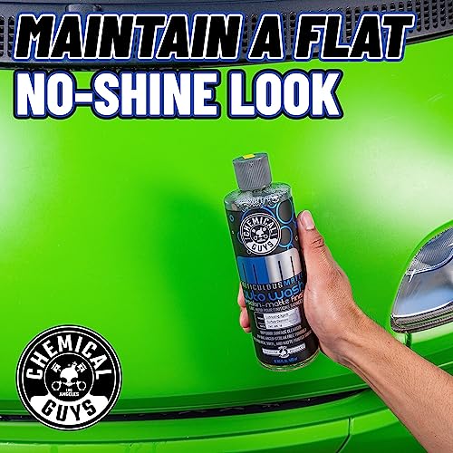 Chemical Guys Meticulous Matte Car Wash Soap – High Foaming Car Foam Soap for Foam Cannons, Guns and Buckets – Safe for Satin and Matte Paint Finishes, Scratch Free Cleaning, 16 oz Bubble Gum Scent