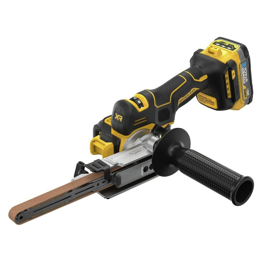DEWALT Cordless 20V MAX XTREME Bandfile Power Tool Sander Kit with Battery and Charger Included (DCM200E1)